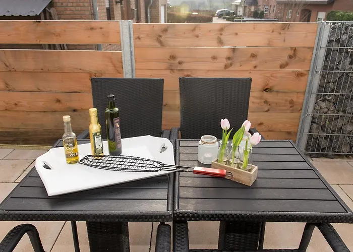 Moderne Ferienwohnung-seenaehe-terrasse-parkplatz-wallbox-fahrradparkplatz Hurtgenwald